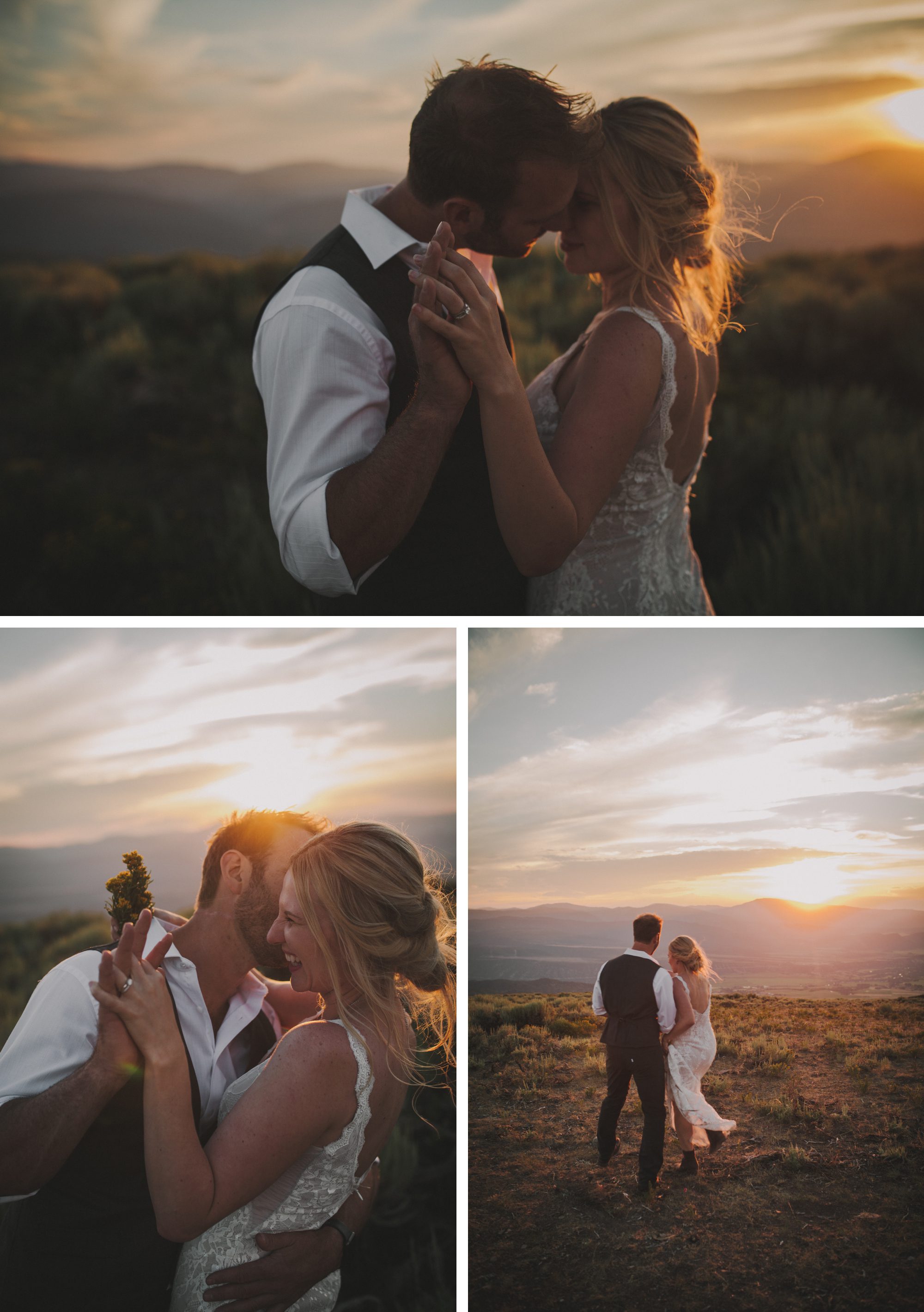 Check out this absolutely stunning Aspen, Colorado Adventurous Elopement. This beautiful couple hiked to some of the groom's favorite childhood spots for their photos. Remarkable photography in Aspen, Colorado and so incredibly intimate for the bride and groom.